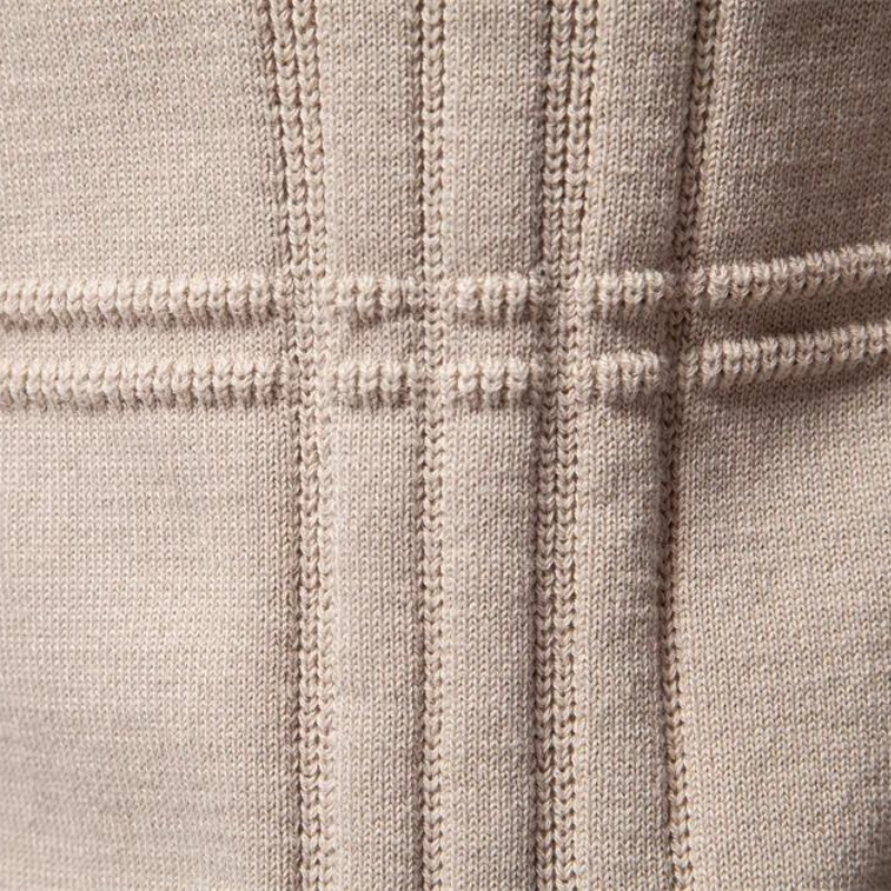 Leo™ | Sweater with Check Design