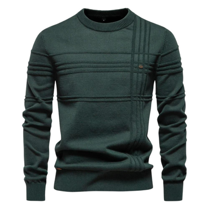 Leo™ | Sweater with Check Design