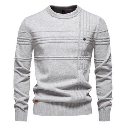 Leo™ | Sweater with Check Design