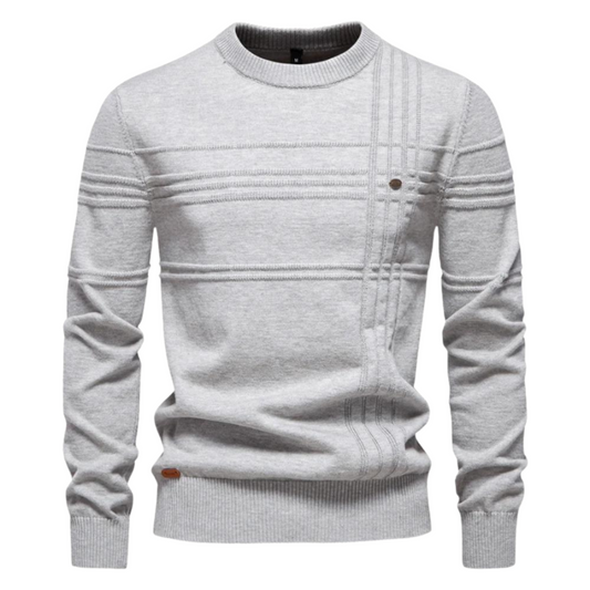 Leo™ | Sweater with Check Design