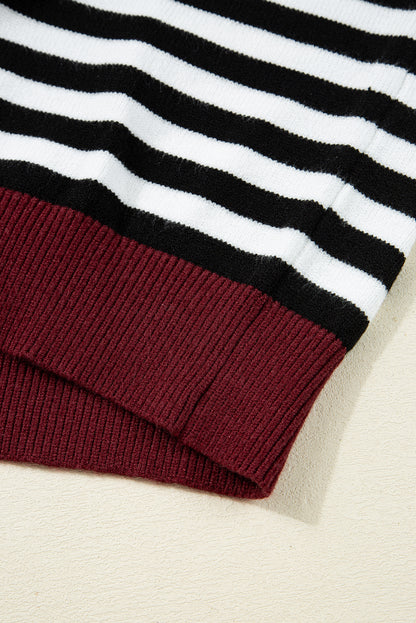 Ridge™ – Blocked Stripe Knit Sweater