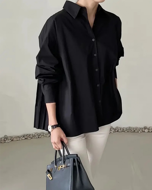 Evelyn™ Blouse | Stylish Pleated Blouse