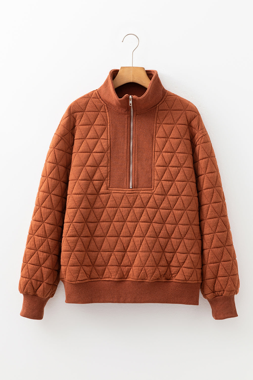Sienna™ quilted half-zip sweatshirt