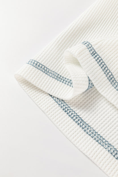 Willow™ – Patchwork Waffle Top
