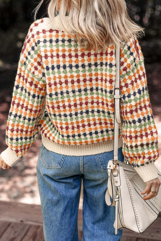 Harlow™ – Dot Knit Cardigan