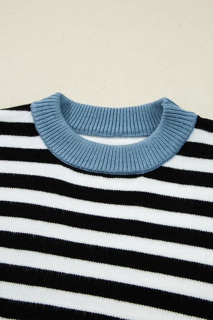Ridge™ – Blocked Stripe Knit Sweater