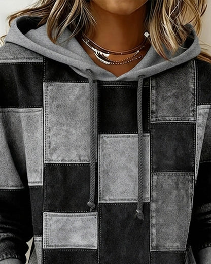 Avery™ | Checkered Hoodie