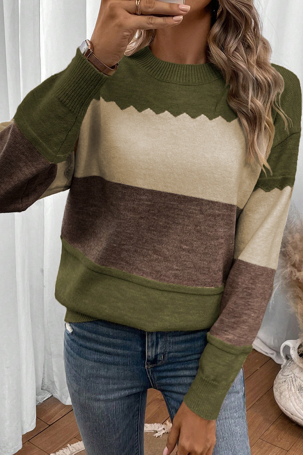 Zaluva™ | Colorblock Tröja