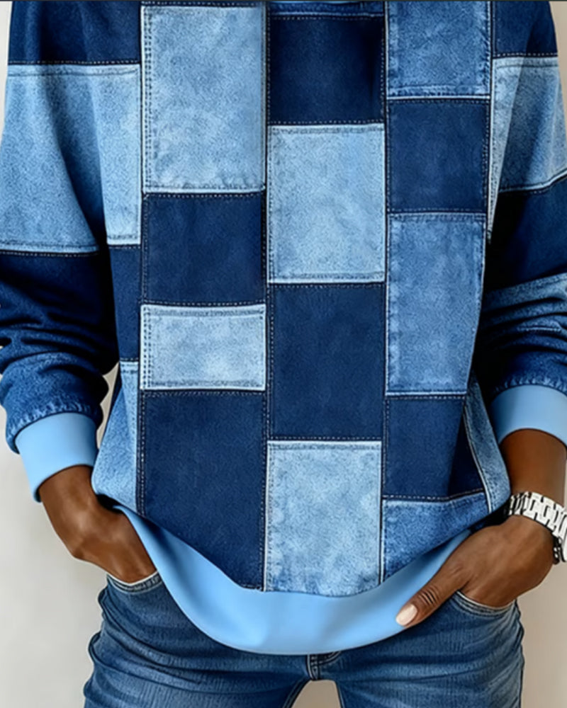 Avery™ | Checkered Hoodie