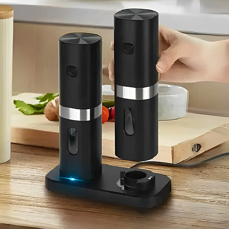 Luxe Elektrisk Salt- och Pepparkvarn Gåvoset