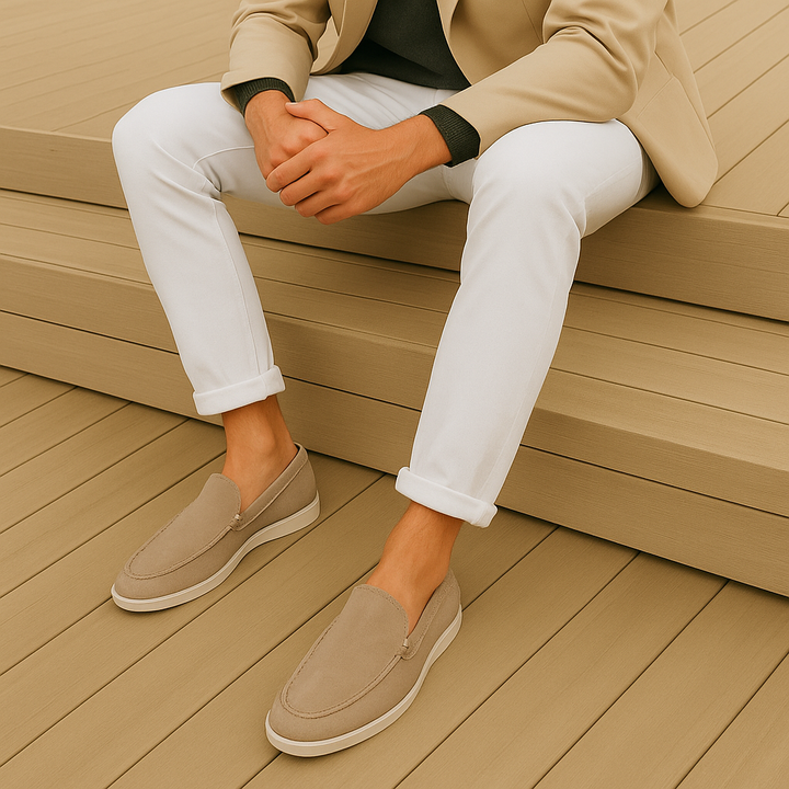 Givalli™ | Eleganta loafers i mocka