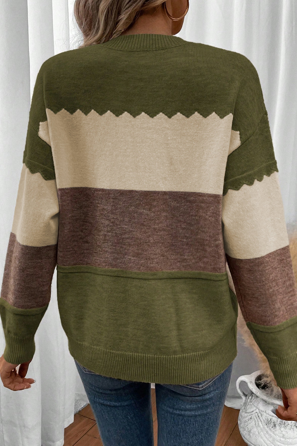 Zaluva™ | Colorblock Tröja