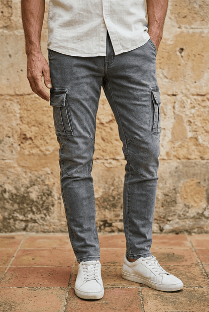 Jeans Cargo Denim