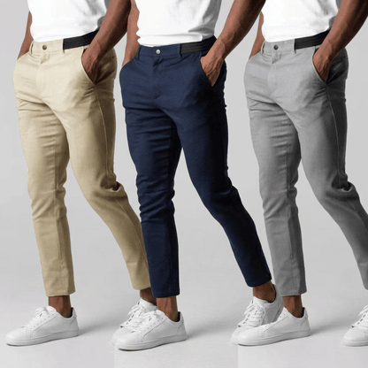 André Ferran Pantaloni Chino Atletici Stretch 4 Vie