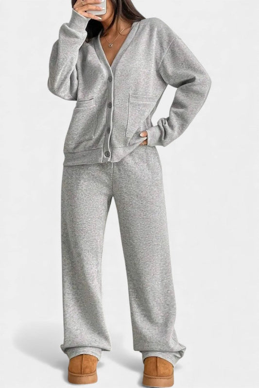 Dalia™ | Cardigan & Trouser Set
