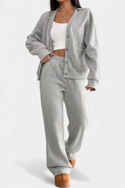 Dalia™ | Cardigan & Trouser Set
