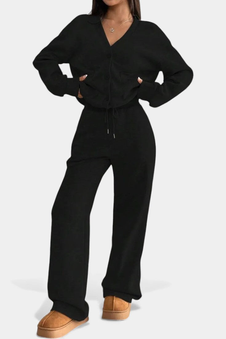 Dalia™ | Cardigan & Trouser Set