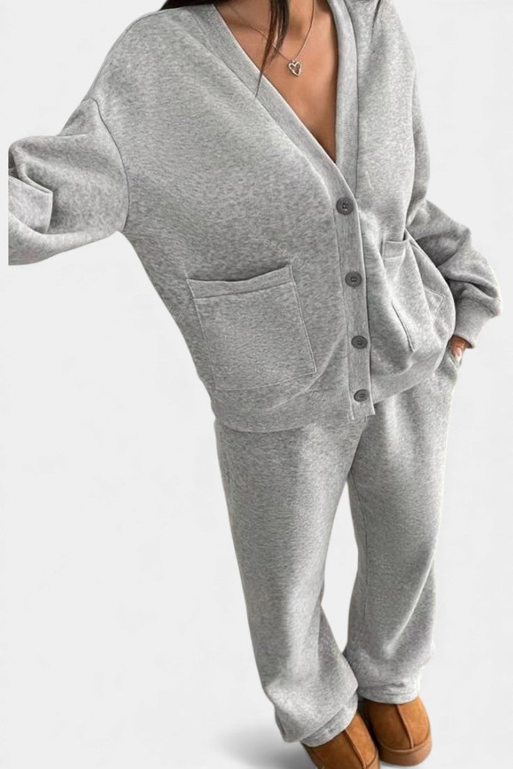 Dalia™ | Cardigan & Trouser Set