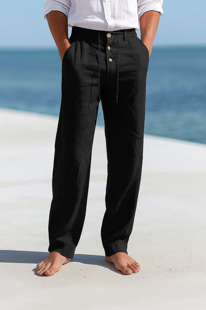Pantaloni in Lino André Ferran Porto