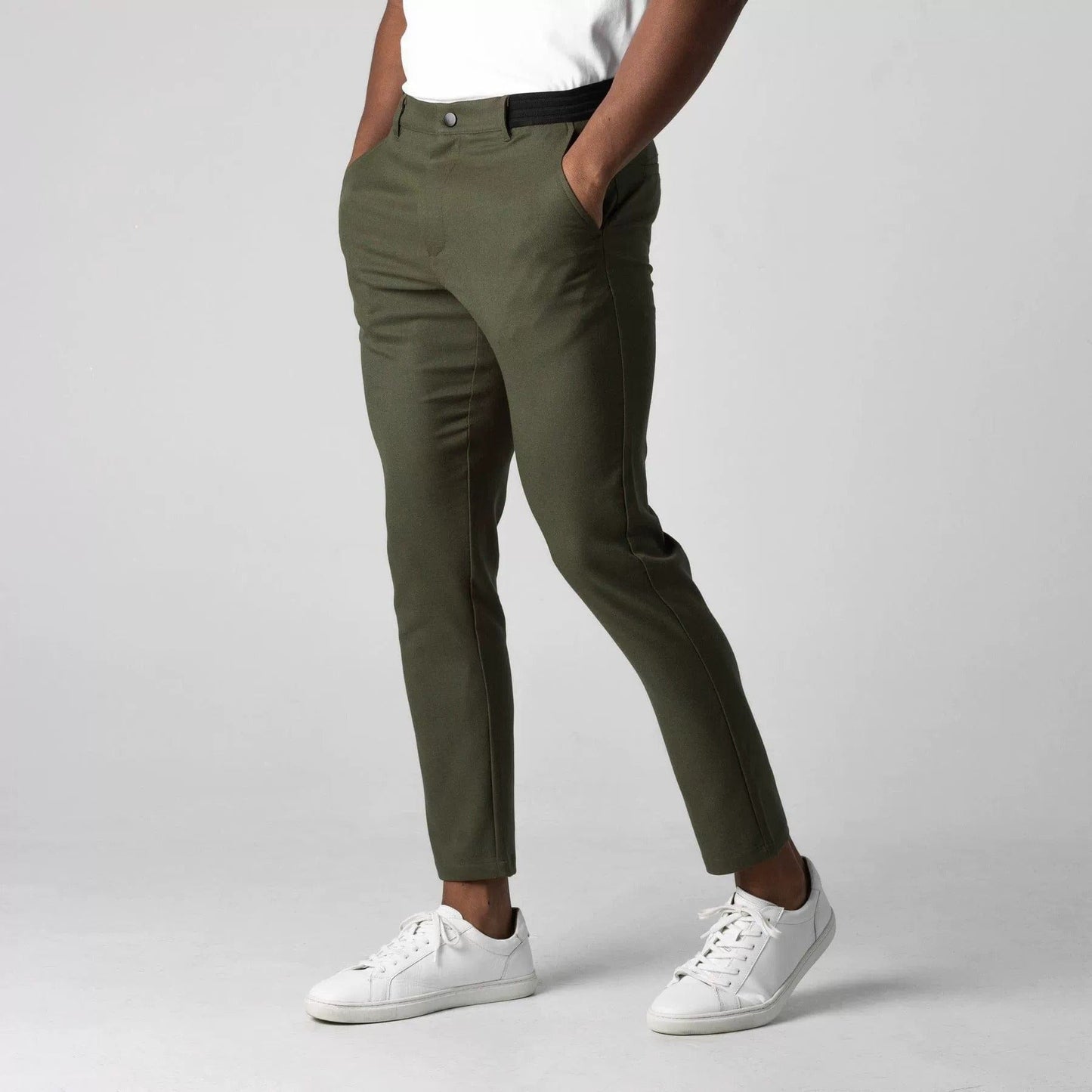 André Ferran Pantaloni Chino Atletici Stretch 4 Vie