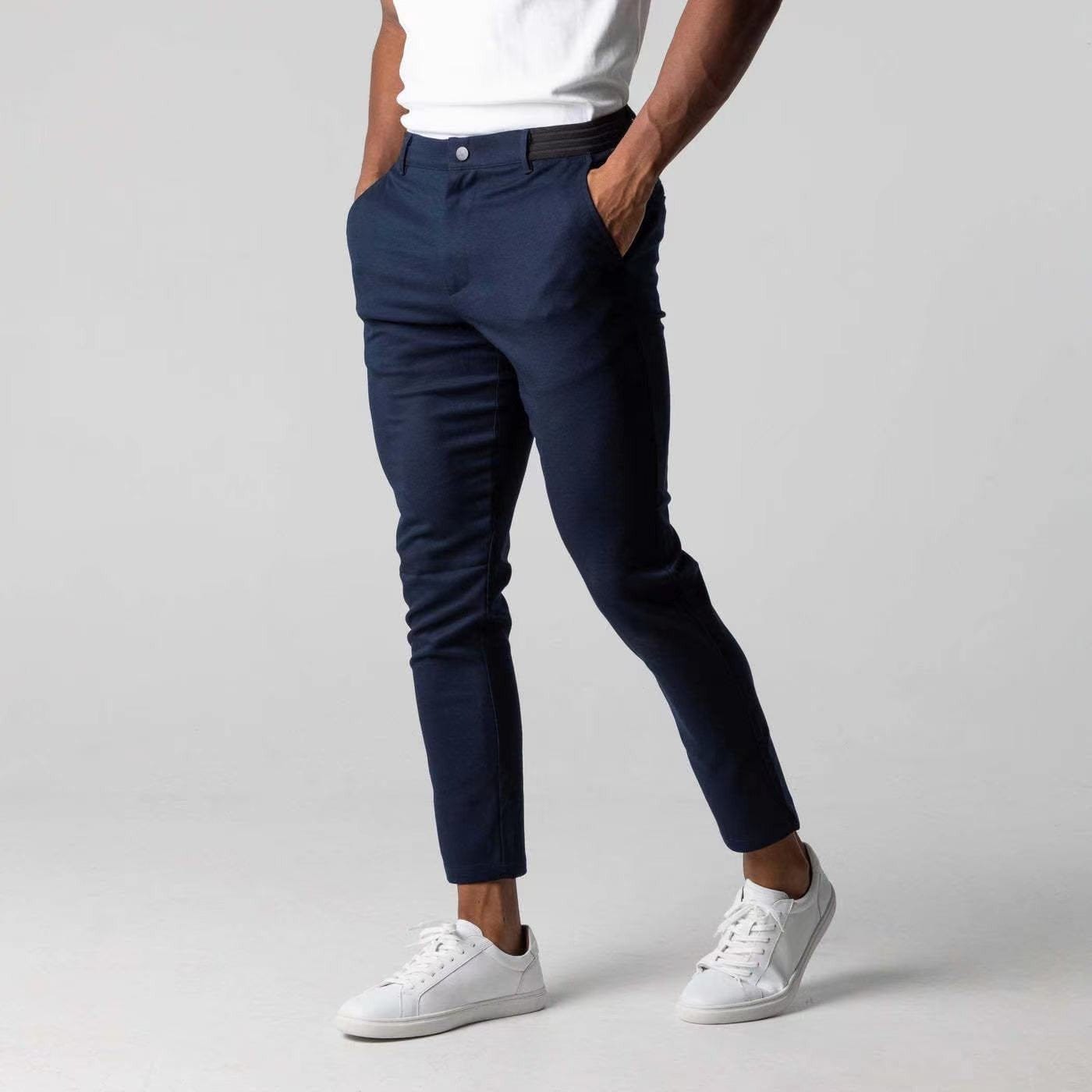 André Ferran Pantaloni Chino Atletici Stretch 4 Vie