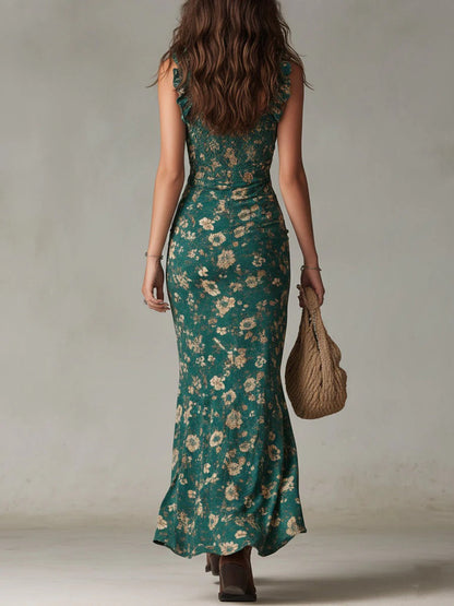 Mika | Vestito Maxi Boho Retro