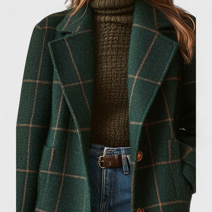 Fiona™ – Classic Check Coat