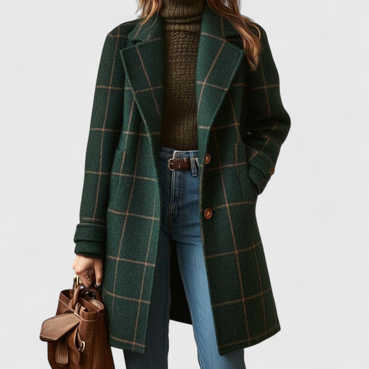 Fiona™ – Classic Check Coat
