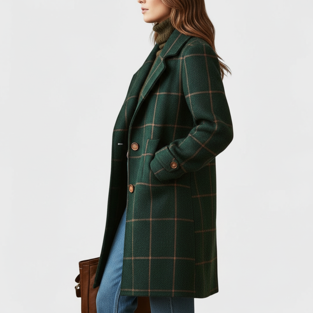 Fiona™ – Classic Check Coat
