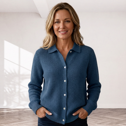 Maeve | Classic Collar Cardigan