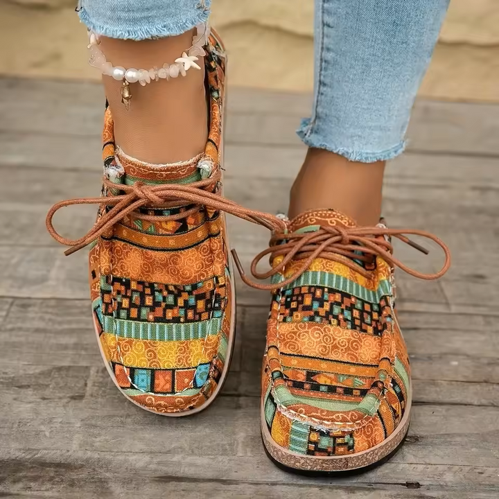 Selvine™ | Ortopediska sneakers med färgglad tryck