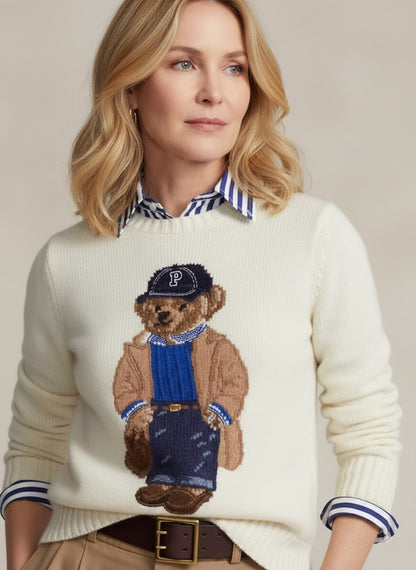 Savvy&North™ | Knitted Premium Quality Bear Sweater